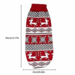 Unbranded Tflycq 2pcs Christmas Reindeer Style Pet Sweater Dog Puppy Warm Cloth With Hat 9 Unbranded Tflycq 2pcs Christmas Reindeer Style Pet Sweater Dog Puppy Warm Cloth With Hat -nourriture pour chien boutique 568797183 max