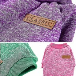 Unbranded Tflycq Dog Sweaters For Dogs, Warm Soft Pet Clothes For Puppy, Medium Large Cat, Dog Shirt Vest Coat For Winter Christmas -nourriture pour chien boutique 568799114 max