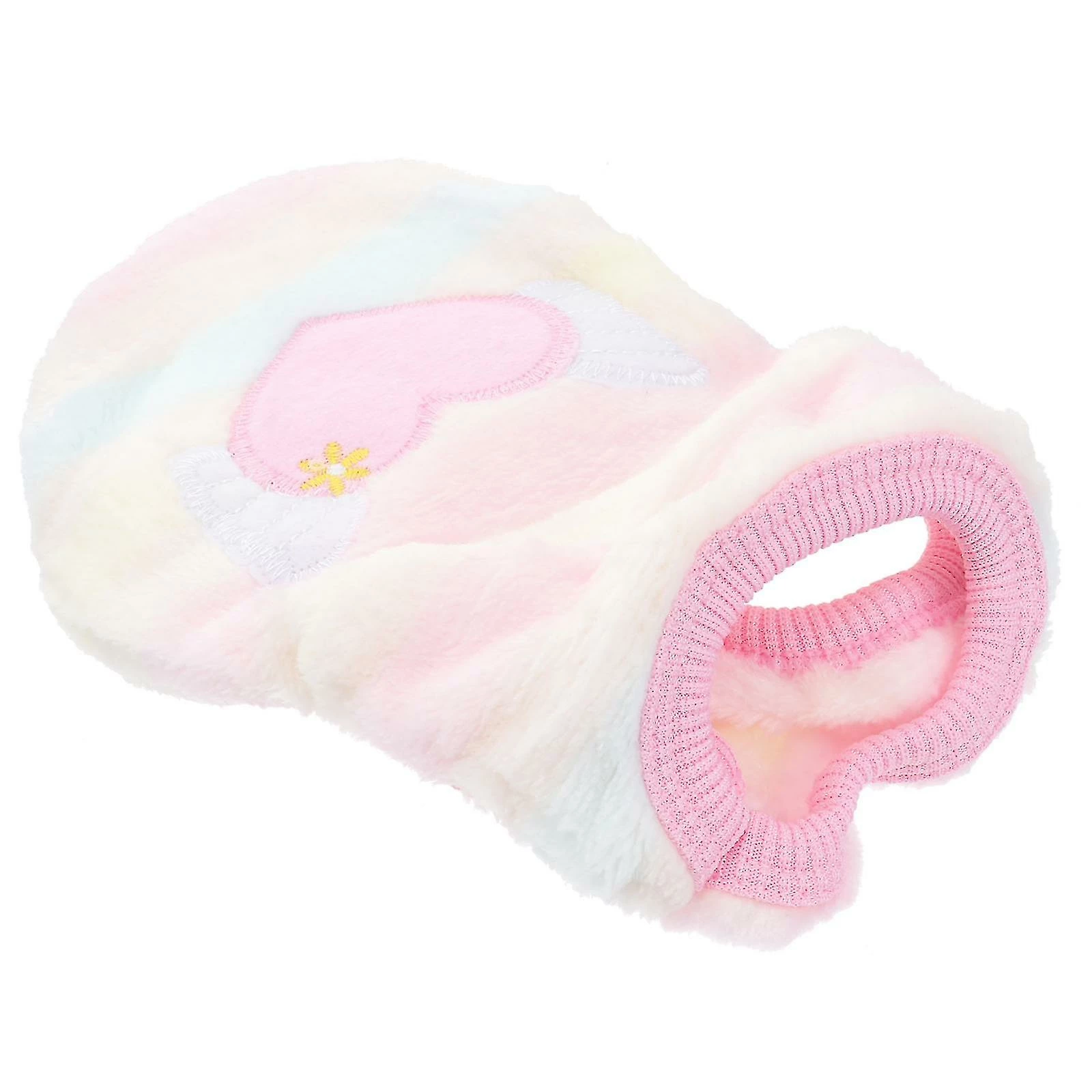 Unbranded Tflycq Winter Cartoon Puppy Vest Clothing Warm Flannel Dog Clothes For Small Dogs Chihuahua French Outfit Pet Cat T Shirt - Size S (angel) 4 Unbranded Tflycq Winter Cartoon Puppy Vest Clothing Warm Flannel Dog Clothes For Small Dogs Chihuahua French Outfit Pet Cat T Shirt - Size S (angel) â Image 4