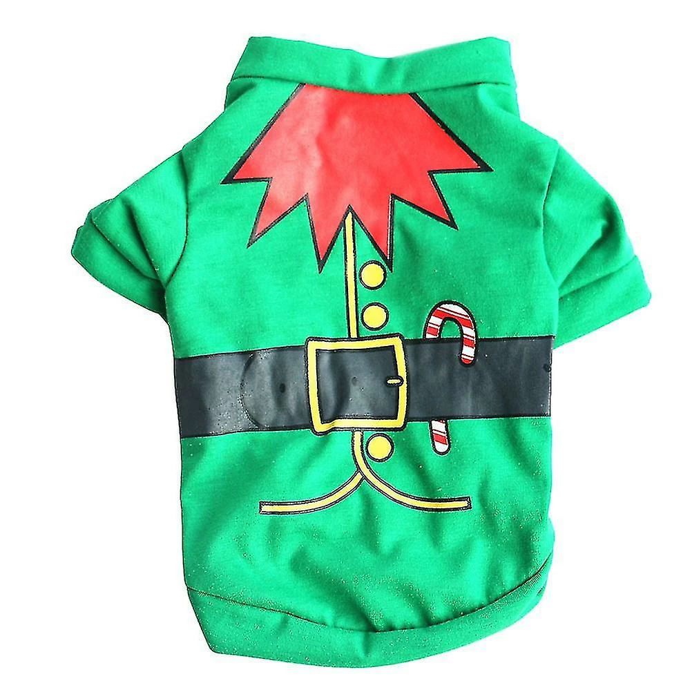 Unbranded Tflycq Pet Christmas Coat Fashion Dog Costume New Year Warm Pet Clothes Adorable Pattern Puppy Costume (size Xs) 1 Unbranded Tflycq Pet Christmas Coat Fashion Dog Costume New Year Warm Pet Clothes Adorable Pattern Puppy Costume (size Xs)