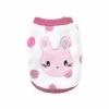 Unbranded Tflycq Winter Cartoon Puppy Vest Clothing Warm Flannel Dog Clothes For Small Dogs Chihuahua French Outfit Pet Cat T Shirt - Size L (rabbit)