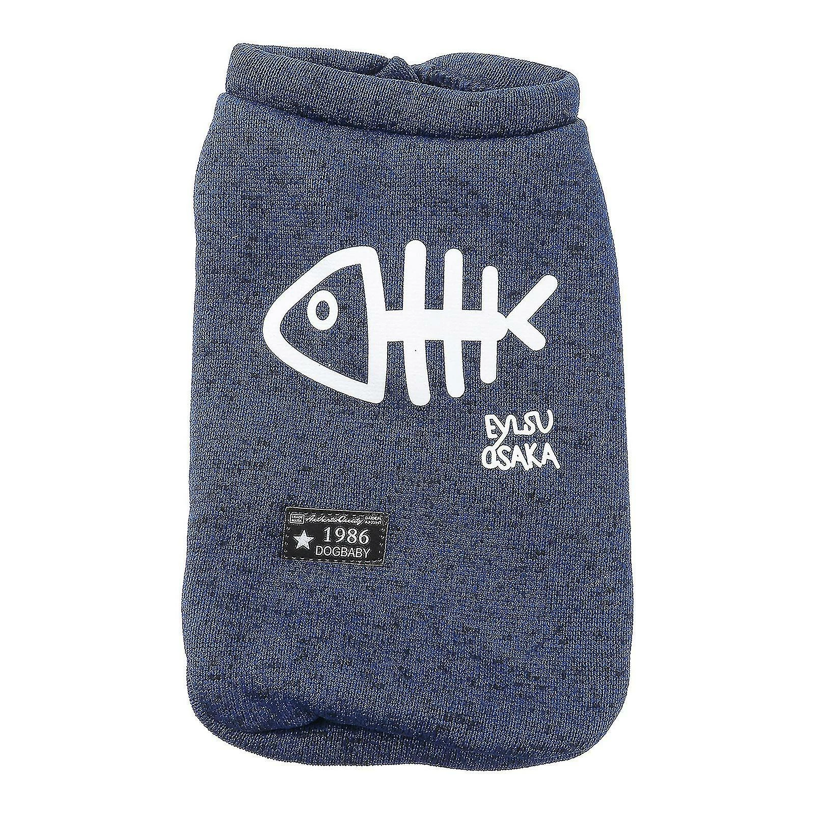 Unbranded Tflycq Pet Dog Knitwear Sweater Puppy Cat Winter Warm Clothes Knitted Clothing For Pets - Size Xl (blue) 1 Unbranded Tflycq Pet Dog Knitwear Sweater Puppy Cat Winter Warm Clothes Knitted Clothing For Pets - Size Xl (blue)