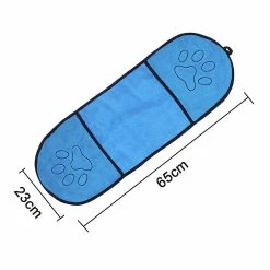 Giveuphesit Ultra Doux Microfibre Dog Towel Pet Dog Bath Serviette Avec Poches à Main Durable Lavable Super Absorbant Serviette à Séchage Rapide Pour Chats Chiens -nourriture pour chien boutique 569773611 max
