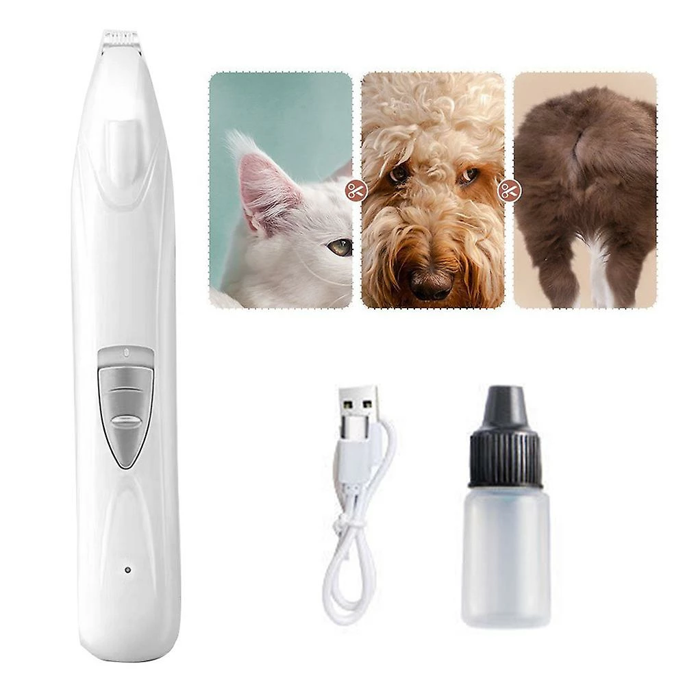 Waytogo Electric Pet Hair Clipper Dog Cat Feet Paw Shaver Avec Led Light Low Noise Grooming Trimmer Kit Supplies 3 Waytogo Electric Pet Hair Clipper Dog Cat Feet Paw Shaver Avec Led Light Low Noise Grooming Trimmer Kit Supplies – Image 3