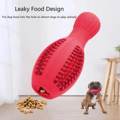 Unbranded Dog Chew Toys Bowling Bottle Shape Rubber Leak Food Toy Pour Le Nettoyage Des Dents -nourriture pour chien boutique 572185457 max