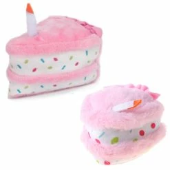 Unbranded Pet Dog For Cat Cute Peluche Birthday Cake For Doll-resistant For Play Squeaky Chew Toy Puppy Cleaning Grinding Teeth Interactive Supplies -nourriture pour chien boutique 572189415 max