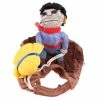 Unbranded Dog Holiday Costume Cowboy Vêtements Drôle D’animal Cosplay Vêtements Dog Riders Design