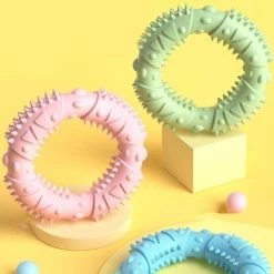 Unbranded Molar Jouet Interactif Dog Donut Toy Pour Indoor Dog Tpr Dog Donut Toy -nourriture pour chien boutique 572190398 max