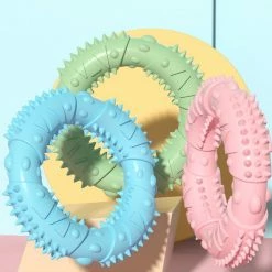 Unbranded Molar Jouet Interactif Dog Donut Toy Pour Indoor Dog Tpr Dog Donut Toy -nourriture pour chien boutique 572190410 max