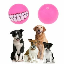 Unbranded Pet Dog Training Fun Chewing Ball Avec Des Dents -nourriture pour chien boutique 572190440 max