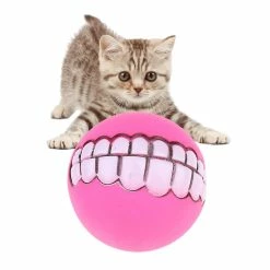 Unbranded Pet Dog Training Fun Chewing Ball Avec Des Dents -nourriture pour chien boutique 572190445 max