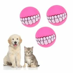 Unbranded Pet Dog Training Fun Chewing Ball Avec Des Dents -nourriture pour chien boutique 572190451 max