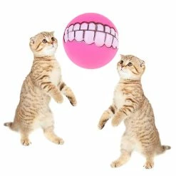 Unbranded Pet Dog Training Fun Chewing Ball Avec Des Dents -nourriture pour chien boutique 572190458 max