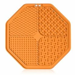 Unbranded 2 Pcs Dog Cat Lick Pad, Slow Feeder Licking Mat Pad Pour L’anxiété Du Chien Re