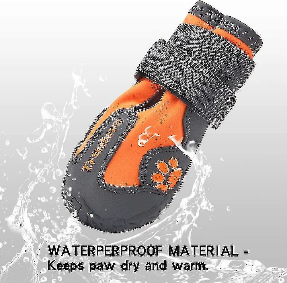 Unbranded Truelove Dog Boots Chaussures Imperméables Pour Chiens Avec Les Meilleures Sangles Réfléchissantes Fo 3 Unbranded Truelove Dog Boots Chaussures Imperméables Pour Chiens Avec Les Meilleures Sangles Réfléchissantes Fo – Image 3