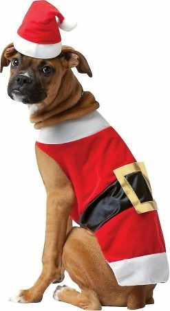 Unbranded Santa Dog Costume Z