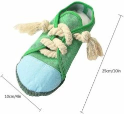 Qeen Chaussure De Jouet Pour Chien, Jouets à Mâcher Pour Chien Durable Safe Squeaky Dog Playing Toy Funny Shoe Toy Interactive Dog Shoe -nourriture pour chien boutique 572865223 max