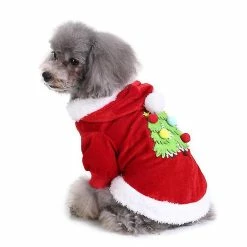 Unbranded Noël Pet Costume Mignon Décoration Mode Party Set Puppy Dress Up Costume Cosplay Dog Clothes -nourriture pour chien boutique 573166255 max