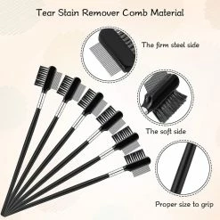Unbranded 6pcs Dog Tear Comb Dog Eye Comb Tear Stain Remover Peigne Dog Eye Grooming Comb Double Face Pour Enlever La Croûte Et Le Mucus 8 Unbranded 6pcs Dog Tear Comb Dog Eye Comb Tear Stain Remover Peigne Dog Eye Grooming Comb Double Face Pour Enlever La Croûte Et Le Mucus -nourriture pour chien boutique 573846264 max