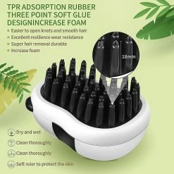 Yaqinuo 2pc Dog Cat Bath Brush, Dog Grooming Brush Wet And Dry Soft Silicone Dog Massage Brush Easy To Clean Pet Brush For Long Short Haired 8 Yaqinuo 2pc Dog Cat Bath Brush, Dog Grooming Brush Wet And Dry Soft Silicone Dog Massage Brush Easy To Clean Pet Brush For Long Short Haired -nourriture pour chien boutique 574870201 max