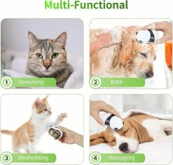 Yaqinuo 2pc Dog Cat Bath Brush, Dog Grooming Brush Wet And Dry Soft Silicone Dog Massage Brush Easy To Clean Pet Brush For Long Short Haired 9 Yaqinuo 2pc Dog Cat Bath Brush, Dog Grooming Brush Wet And Dry Soft Silicone Dog Massage Brush Easy To Clean Pet Brush For Long Short Haired -nourriture pour chien boutique 574870250 max