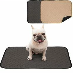 Yaqinuo Pet Changing Pads Épaississant Absorbant Et Désodorisant Dog Pet Pads Soft Washingable Diapers Gris 1pc