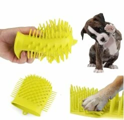 Yaqinuo Protable Dog Paw Cleaner Pet Paw Cleaner Pour Chiens Chats Massage Groomingblue -nourriture pour chien boutique 581350378 max