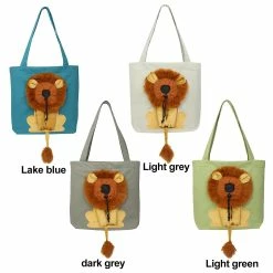 Unbranded Sac Pour Animaux De Compagnie Outcrop Small Lion Pet Canvas Shaped Shoulder Bag Pour Chat Dog Small Pet Outdoor Portable Canvas Out Handbag -nourriture pour chien boutique 582907165 max