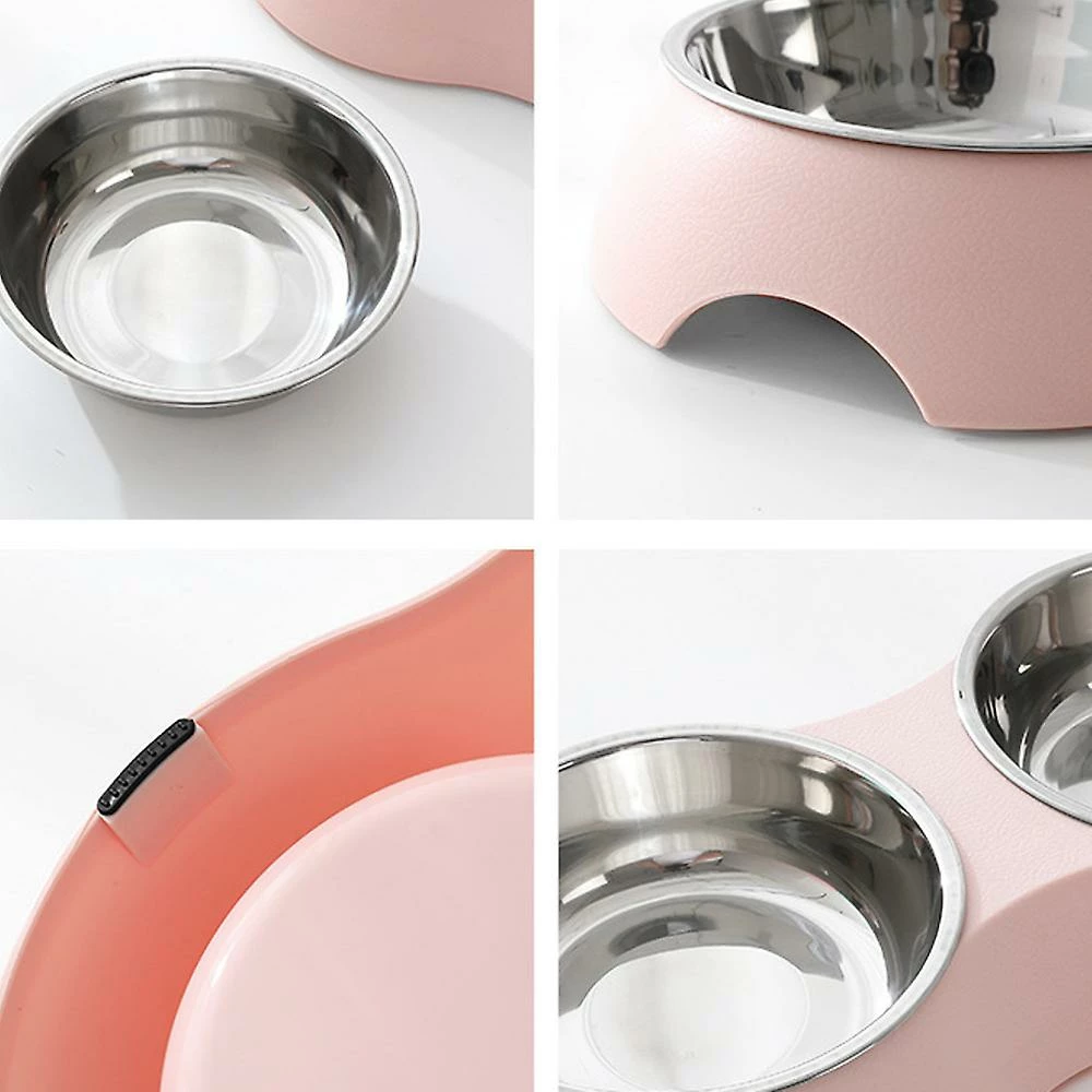 Baodan Bol Pour Chien Double Dog Cat Bowl En Acier Inoxydable Bols D’eau Et De Nourriture Surélevés, Ensemble De Bols D’alimentation Pour Animaux De Compagnie 4 Baodan Bol Pour Chien Double Dog Cat Bowl En Acier Inoxydable Bols D’eau Et De Nourriture Surélevés, Ensemble De Bols D’alimentation Pour Animaux De Compagnie – Image 4