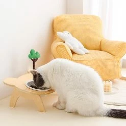 Baodan Tilt Pet Bowl Rack Dog Food Bowl Ceramic Bowl Cat Bowl Wooden Cute Flower Small Tree Bowl 9 Baodan Tilt Pet Bowl Rack Dog Food Bowl Ceramic Bowl Cat Bowl Wooden Cute Flower Small Tree Bowl -nourriture pour chien boutique 587613391 max