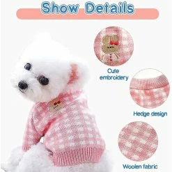 Dog Apparel Pull Pour Animaux De Compagnie, Healwe Dog Cat Pull Chaud, Healwe Warm Winter Dog Et Vêtements Pour Chats -nourriture pour chien boutique 587629404 max