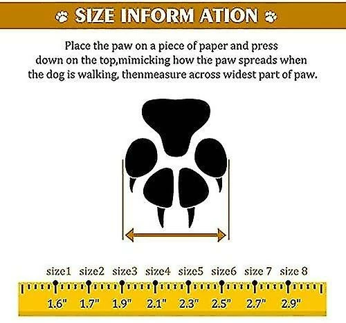 Unbranded Tflycqdog Boots,waterproof Dog Shoes,dog Booties With Reflective Rugged Anti-slip Sole And Skid-proof,outdoor Dog Shoes For Medium Dogs 4pcs 3 Unbranded Tflycqdog Boots,waterproof Dog Shoes,dog Booties With Reflective Rugged Anti-slip Sole And Skid-proof,outdoor Dog Shoes For Medium Dogs 4pcs – Image 3