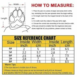 Unbranded Tflycq4pcs Set Dog Boots,waterproof Dog Shoes,dog Booties With Reflective Velcro Rugged Anti-slip Sole And Skid-proof,outdoor Dog Shoes For Medium To -nourriture pour chien boutique 588492248 max