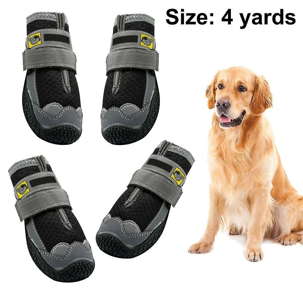Unbranded Tflycqdog Boots Waterproof For Dog With Reflective Velcro Rugged Anti-slip Sole And Skid-proof Outdoor Paw Wear For Medium To Large Dogs 1 Unbranded Tflycqdog Boots Waterproof For Dog With Reflective Velcro Rugged Anti-slip Sole And Skid-proof Outdoor Paw Wear For Medium To Large Dogs