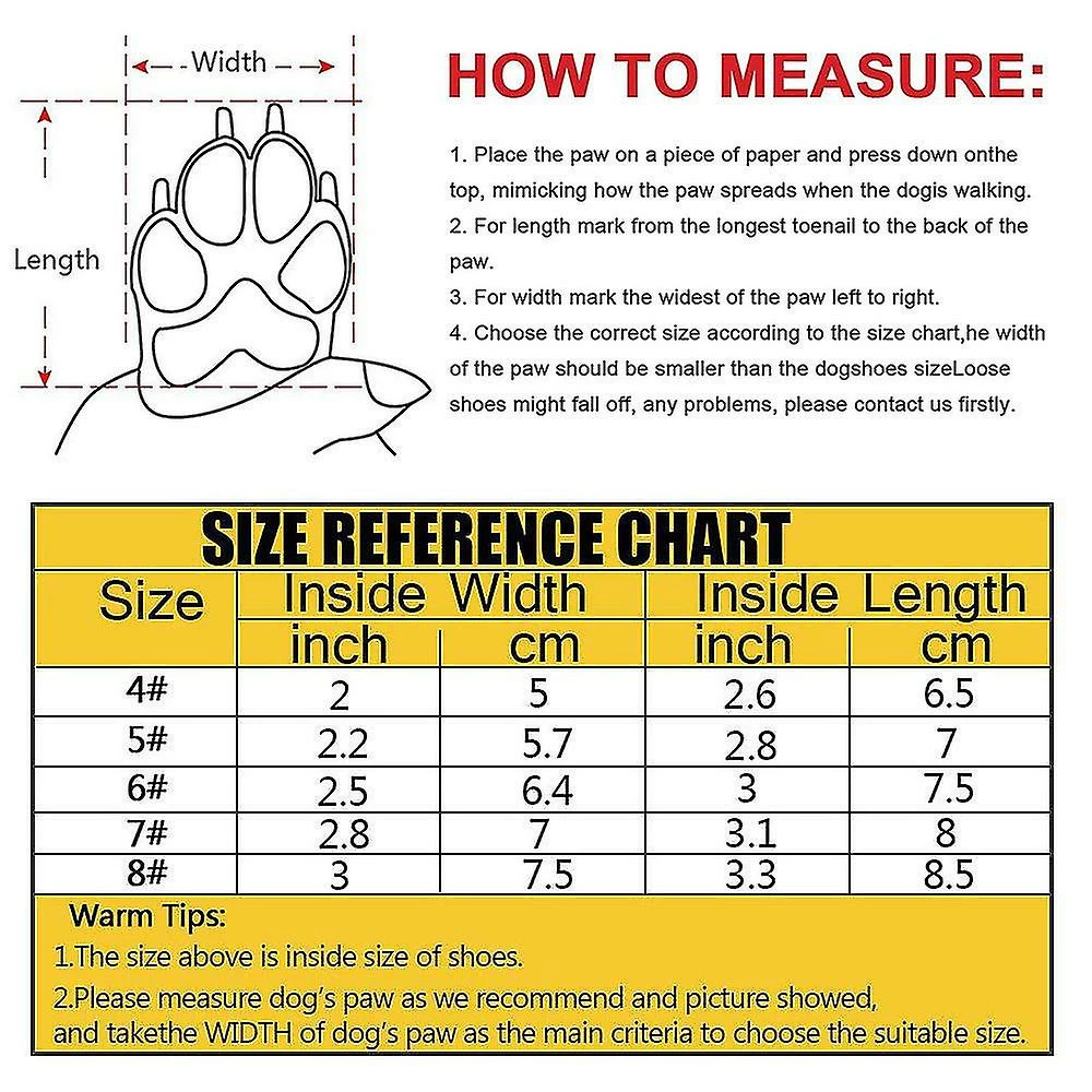 Unbranded Tflycqdog Boots Waterproof For Dog With Reflective Velcro Rugged Anti-slip Sole And Skid-proof Outdoor Paw Wear For Medium To Large Dogs 4 Unbranded Tflycqdog Boots Waterproof For Dog With Reflective Velcro Rugged Anti-slip Sole And Skid-proof Outdoor Paw Wear For Medium To Large Dogs – Image 4