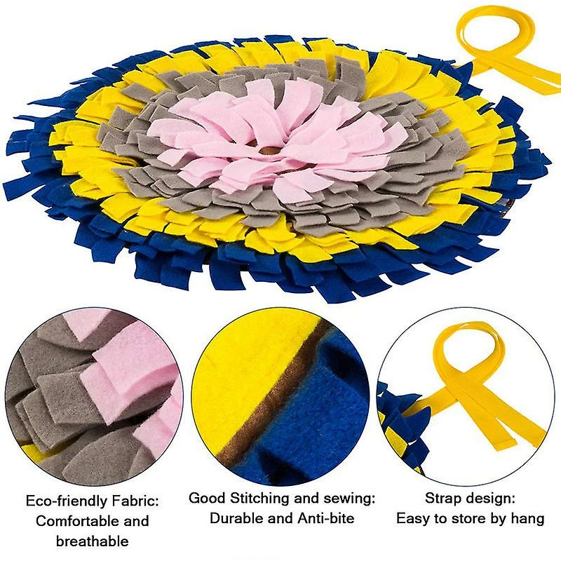 Pet Feeders Waterers Tapis D’alimentation Pour Chien, Healwe Dog Snuff Mat, Healwe Small/grand Dog Training Mat 4 Pet Feeders Waterers Tapis D’alimentation Pour Chien, Healwe Dog Snuff Mat, Healwe Small/grand Dog Training Mat – Image 4