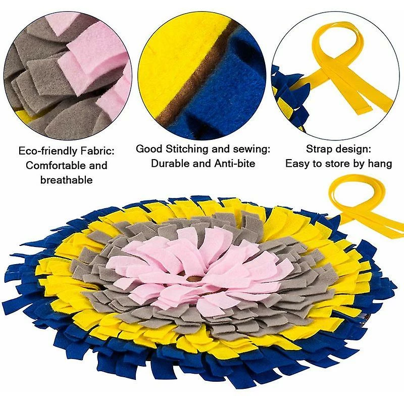 Pet Feeders Waterers Tapis D’alimentation Pour Chien, Healwe Dog Snuff Mat, Healwe Small/grand Dog Training Mat 5 Pet Feeders Waterers Tapis D’alimentation Pour Chien, Healwe Dog Snuff Mat, Healwe Small/grand Dog Training Mat – Image 5