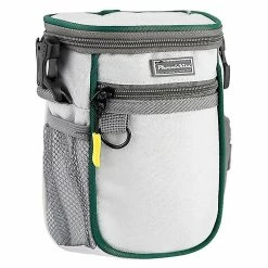Hua Hui Ldlc Qs-095 Promenade En Plein Air Grande Capacité Dog Treat Pouch Imperméable Pet Training Waist Bag - Blanc / Vert Noirâtre