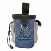 Hua Hui Qs-001 Dog Treat Pouch Pet Training Bag Sac à Bandoulière Sac à Bandoulière Sac à Bandoulière Tote Carry Kibble Snacks Jouets Pour Chien Dressage D’animaux De Compagnie Récompense Promenade - Bleu Foncé