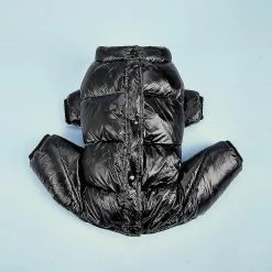 Hua Hui Tg-cl06 Solid Color Pet Dog Coat Imperméable Winter Puppy Outwear Costumes - Noir/taille 14 -nourriture pour chien boutique 595569750 max