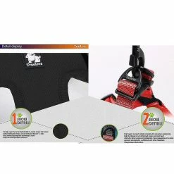 Hua Hui Turelove Best Front Range Dog Harness 3m Gilet Réfléchissant Pour Animaux De Compagnie - Taille: S, Noir / Rouge -nourriture pour chien boutique 595570857 max