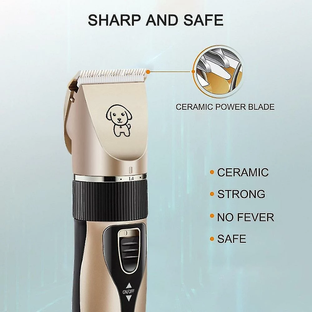 Hua Hui Pet Grooming Hair Clipper Usb Rasoirs Rechargeables Hair Cutter Dog Cat Rabbit Hair Trimmmer Cutter Baby Hair Clipper - Style B 2 Hua Hui Pet Grooming Hair Clipper Usb Rasoirs Rechargeables Hair Cutter Dog Cat Rabbit Hair Trimmmer Cutter Baby Hair Clipper - Style B – Image 2