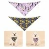 Unbrand Halloween Dog Bandanas Pet Bib Bandanas Citrouille Pet Scarf Washable Dog Bib Costume [taille: L] - Sorcière / Citrouille