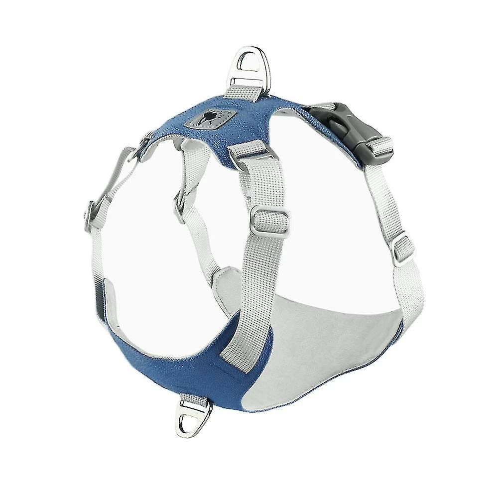 Unbrand Padded Front Range Dog Pet Harness Reflective Safety Strap, Taille: Xl - Bleu Foncé 1 Unbrand Padded Front Range Dog Pet Harness Reflective Safety Strap, Taille: Xl - Bleu Foncé