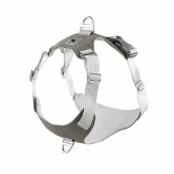 Hua Hui Padded Front Range Dog Pet Harness Reflective Safety Strap, Taille: Xl - Gris