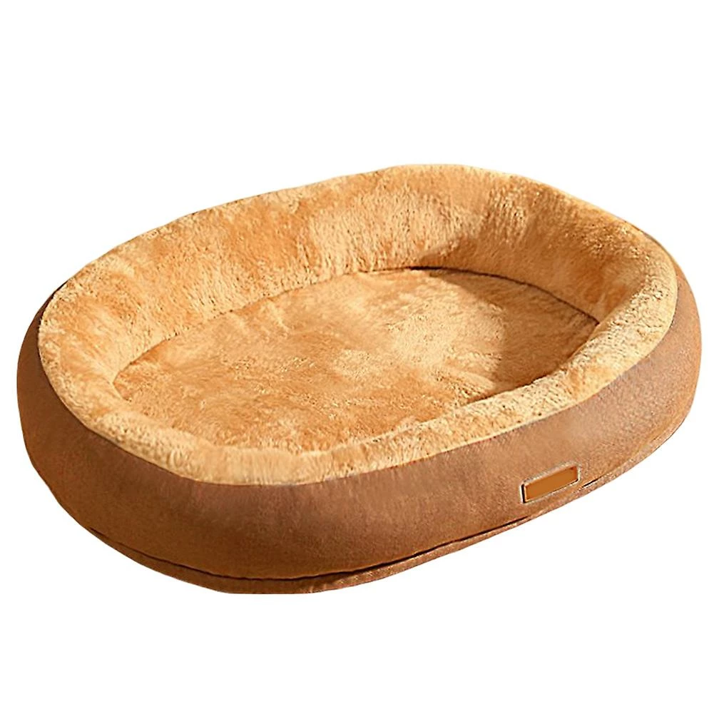 Unbrand Winter Oval Pet Bed Thicken Soft Comfortable Pet Cat Cushion Universal Pet Dog Peluche Kennel 1 Unbrand Winter Oval Pet Bed Thicken Soft Comfortable Pet Cat Cushion Universal Pet Dog Peluche Kennel