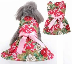 Unbranded Dog Jumper Printemps Été Petit Mignon Chien Robe Vêtements De Mariage Jupe Respirante Chihuahua Pet Clothes -nourriture pour chien boutique 596736525 max