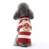 Unbranded Mignon Renne Pet Dog Noël Pull Tricoté Chiot Chat Hiver Sweatshirts Vêtements Chaud Tricots à Capuche Vêtements De Noël Pour Animaux De Compagnie (1 Pack, Xl)