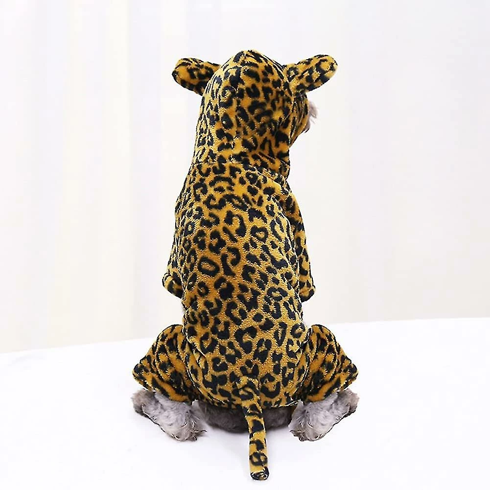 Unbranded Halloween Pet Dog Vêtements Chien Costume Noël Chihuahua Hiver Chien Manteau Petit Chien Chat Vêtements Cheetah Costume Taille L 5 Unbranded Halloween Pet Dog Vêtements Chien Costume Noël Chihuahua Hiver Chien Manteau Petit Chien Chat Vêtements Cheetah Costume Taille L – Image 5