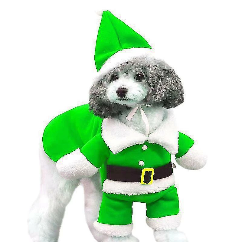 Unbranded Pet Dog Vêtements De Noël Père Noël Costume De Chien Hiver Chiot Chat Vert (xl) 1 Unbranded Pet Dog Vêtements De Noël Père Noël Costume De Chien Hiver Chiot Chat Vert (xl)